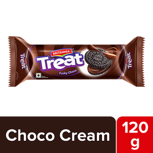 Britannia Treat Chocolate Cream Biscuits 100 G
