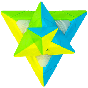 Cubelelo Drift Pyramid Triangle Shaped Pyraminx Puzzle For Beginners 1 Pc