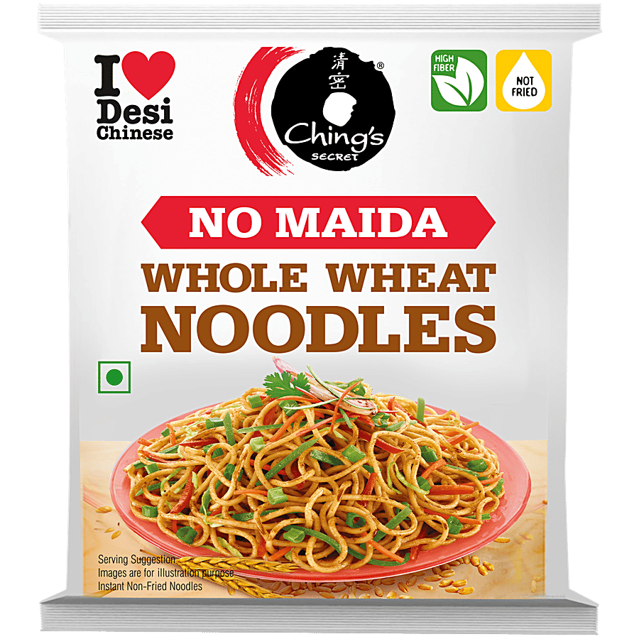 Chings Secret Whole Wheat Noodles No Maida 280 G