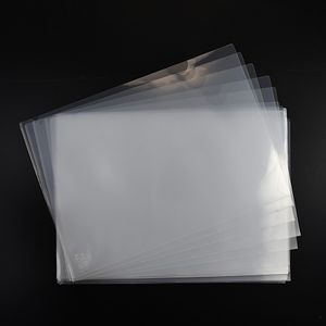 Cubic Transparent L Folder Plastic Filesdocument Organiser 20 Pcs