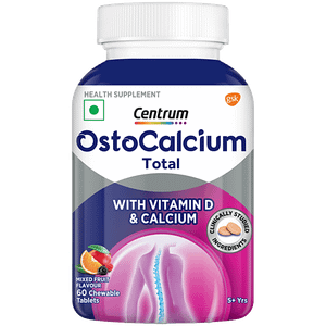 Centrum Ostocalcium Total Vit D Calcium To Support Strong Bones Health Supplement 60 Pcs