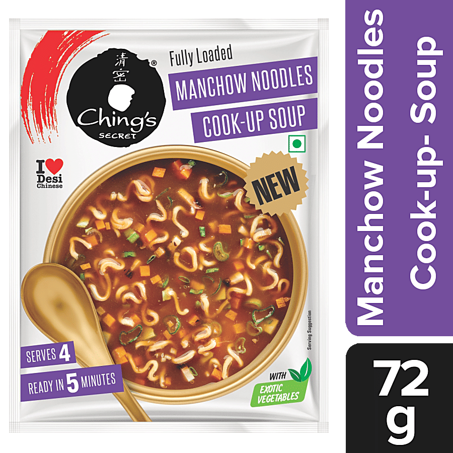 Chings Secret Chings Manchow Noodles Cook Up Soup With Exotic Vegetables 72 G