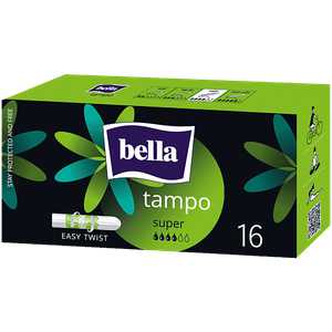 Bella Tampons Easy Twist Super 16 Pcs Carton