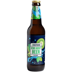 3 Sisters Kiwi Mint Flavour Non Alcoholic Beer 330 Ml