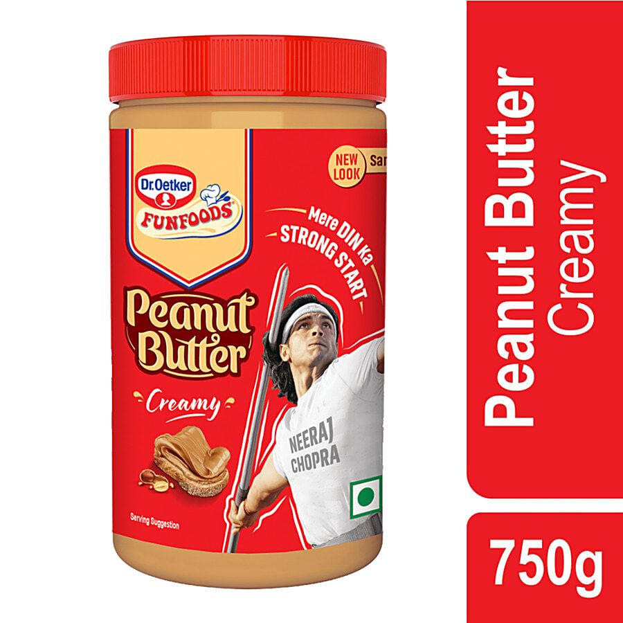 Dr Oetker Funfoods Peanut Butter Creamy 750 G