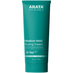 Arata Hair Styling Cream With Organic Flaxseed Olive Extracts 50 Ml