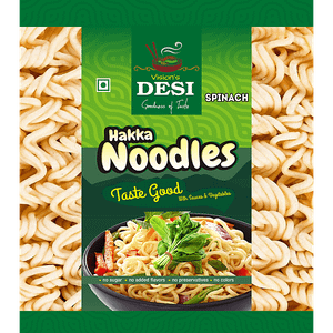 Desi Hakka Noodles Spinach 400 G