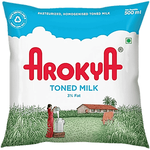 Arokya Toned Milk 500 Ml