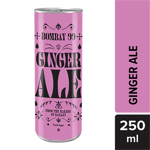 Bombay 99 Ginger Ale From The Makers Of Bailley 250 Ml Can