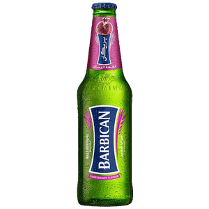 Barbican Non Alcoholic Beer Bottle Malt Beverage Pomegranate Flavour 330 Ml