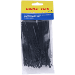 Dp Cablebag Ties Black 3x100 Mm Xx Pcs 100 Pc