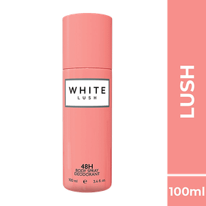 Colorbar 48h Body Spray Deodorant White Lush Long Lasting Freshness For Women 100 Ml