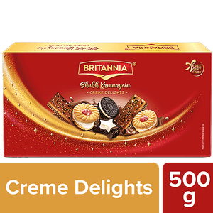 Britannia Shubh Kamnayein Creme Delights 500 G