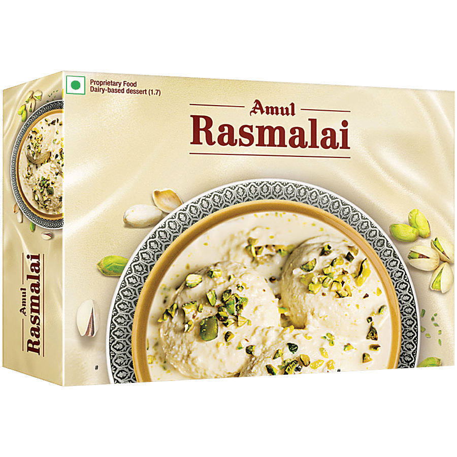 Amul Frozen Rasmalai 500 G