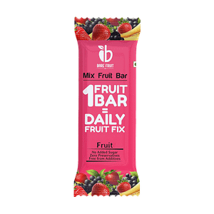 Bare Fruit Mix Fruit Bar Grapes Banana Strawberry 25 G