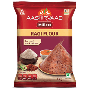 Aashirvaad Natures Super Foods Ragi Flour 1 Kg Pouch