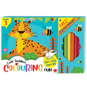Dreamland Cute Toddlers Colouring Fun Book 1 1 Pc