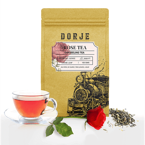 Dorje Rose Darjeeling Tea 100 Organic 100 G