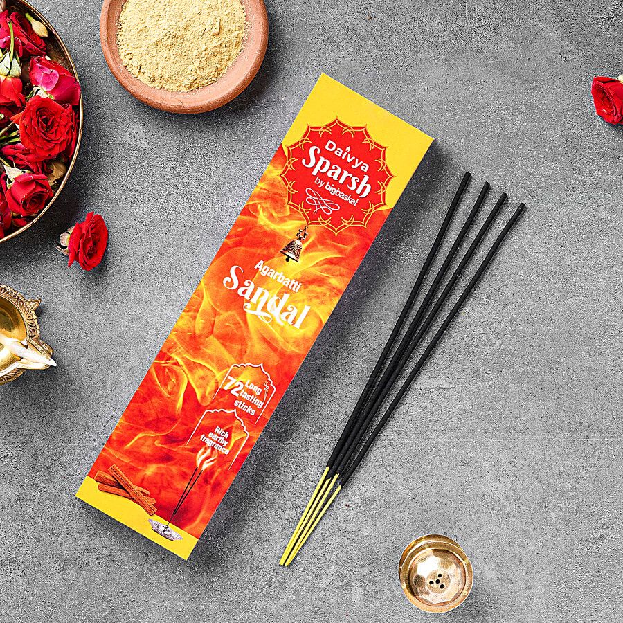 Daivya Sparsh Sandal Agarbatti 125 G
