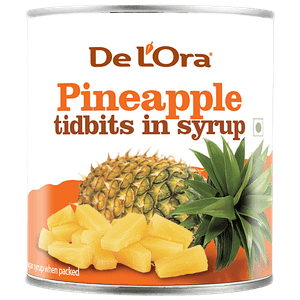 Delora Pineapple Tidbits In Syrup 850 G