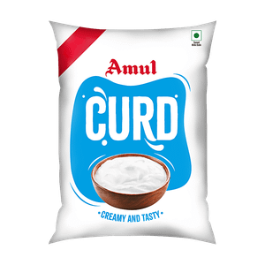 Amul Curd Creamy Tasty 1 Kg Pouch