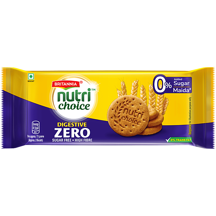Britannia Nutri Choice Digestive Zero Biscuits 3668 G