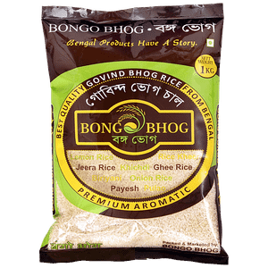 Bongo Bhog Govind Bhog Rice Premium Aromatic 1 Kg Pouch
