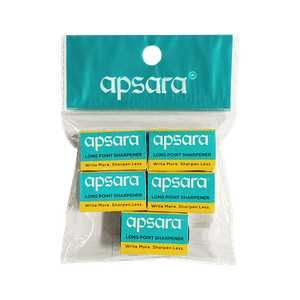 Apsara Long Point Sharpeners 5 Pcs