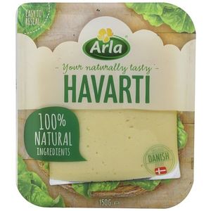 Arla Cheese Havarti Slice 150 G