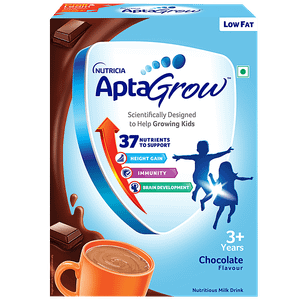 Aptagrow Nutritious Milk Powder Provides Strong Immunity For Kids Chocolate Flavour 400 G