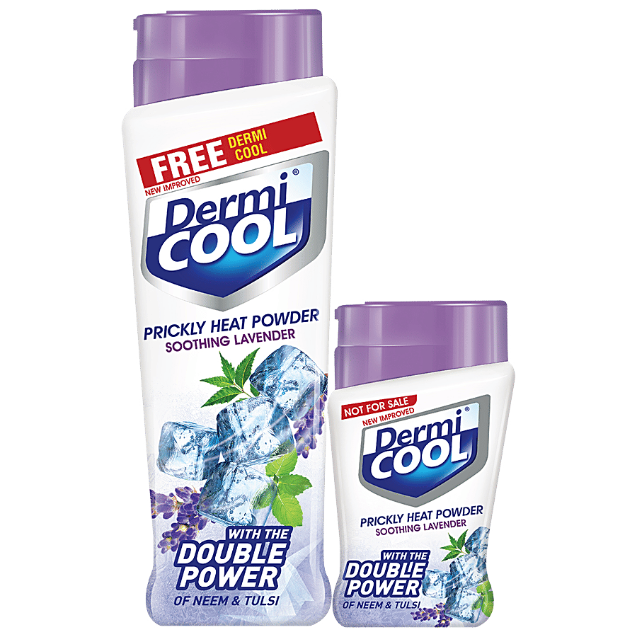 Dermi Cool Prickly Heat Powder Lavender 150 G