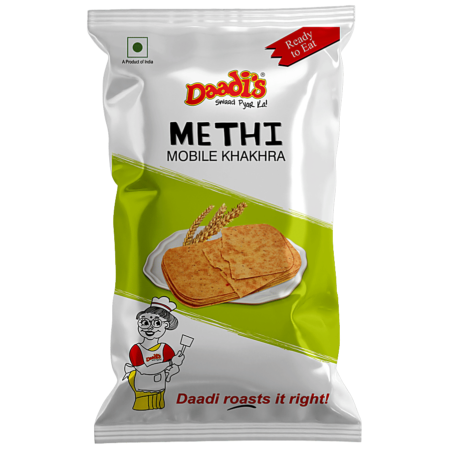Daadis Mobile Khakhra Methi 50 G