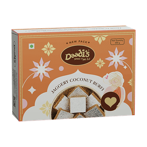 Daadis Jaggery Coconut Burfi 200 G