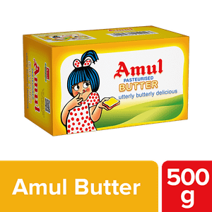 Amul Butter Pasteurised 500 G Carton