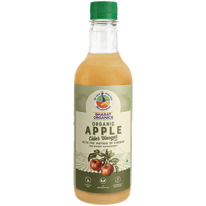Bharat Organics Organic Apple Cider Vinegar 500 Ml Pet Bottle