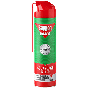 Baygon Cockroach Killer Spray Knocks Down In Less Than 30 Seconds 400 Ml