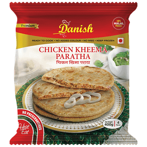 Danish Chicken Kheema Paratha 100 Halal Product No Added Colours Ready To Cook 400 G