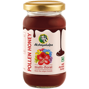 Akshayakalpa Organic Pollen Honey 250 G Bottle