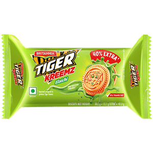 Britannia Tiger Elaichi Cream Biscuits 40 G