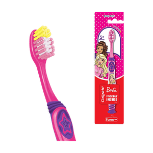 Colgate Kids Barbie Toothbrush Extra Soft With Tongue Cleaner 1 Pc