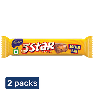Cadbury 5 Star Chocolate Bar 2x40 G