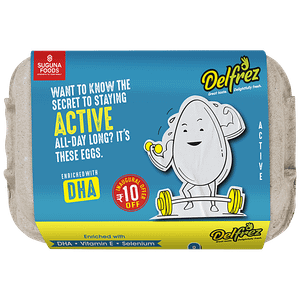 Suguna Speciality Eggs Active 6 Pcs Carton