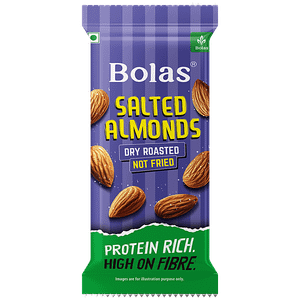 Bolas Dry Roasted Salted Almonds 25 G