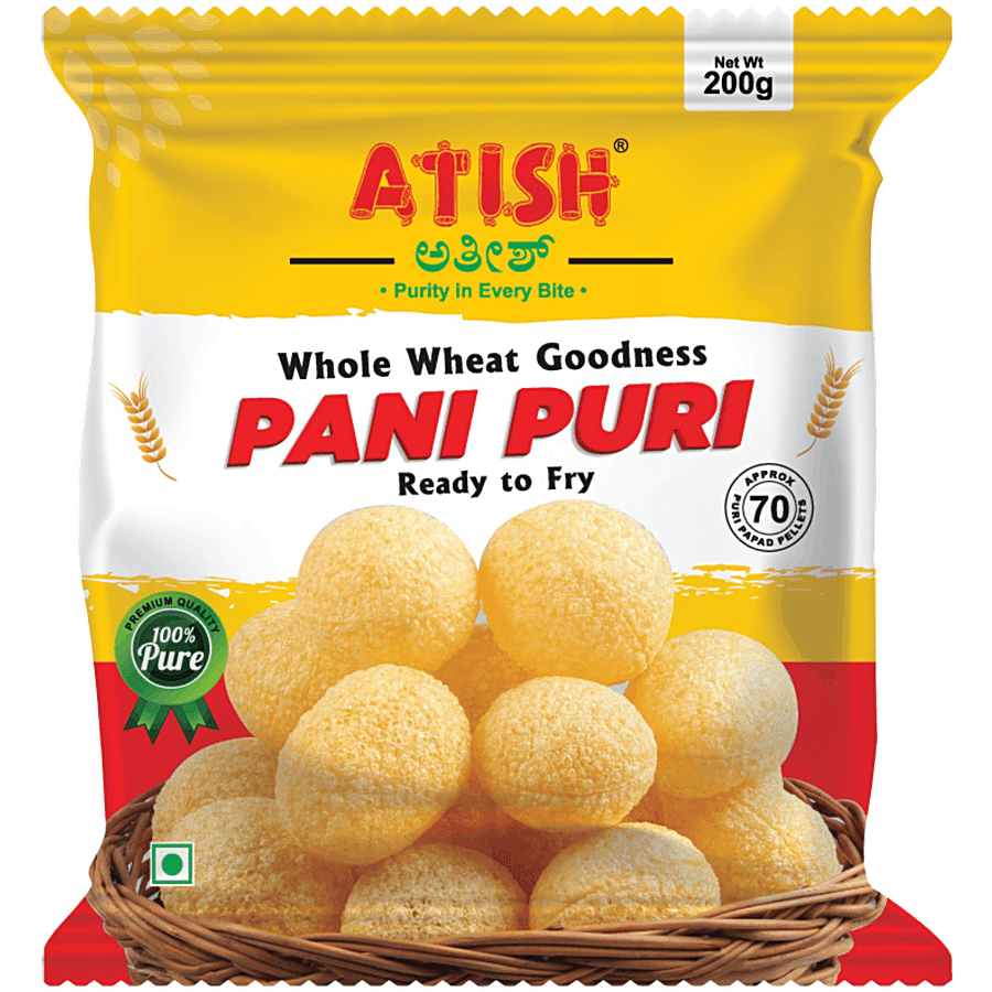Atish Papad Pani Puri 200 G Pouch