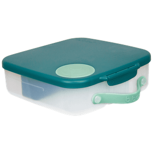 Bbox Lunch Box Emerald Forest Green Silicone Leak Proof Removable Divider 2 L