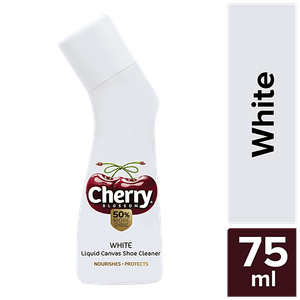 Cherry Blossom Liquid Shoe Polish White Cleaner 75 Ml