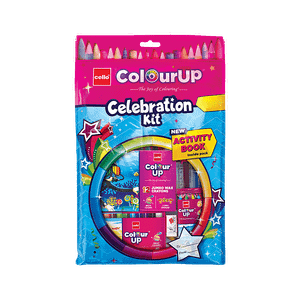 Cello Cello Colour Up Celebration Kit Ideal Gift For Kids 3 Years Above Assorted 47 Pcs