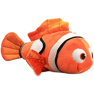 Babique Nemo Fish Orange Plush Soft Toy 1 Pc