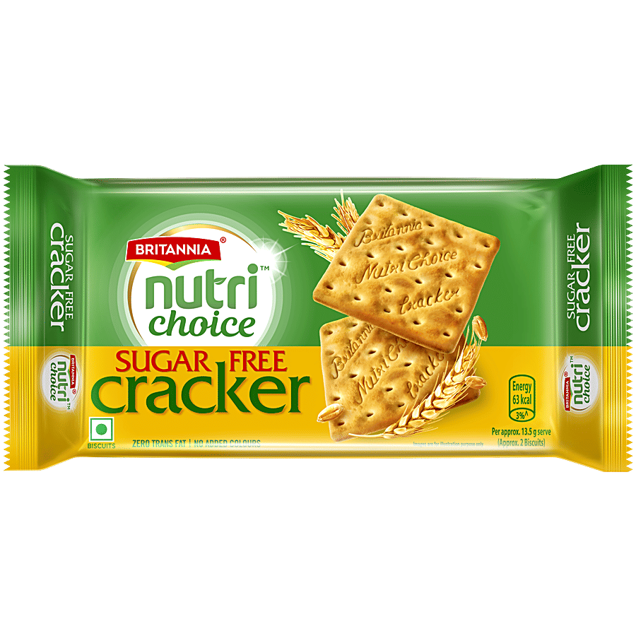 Britannia Nutrichoice Sugar Free Cream Cracker 300 G