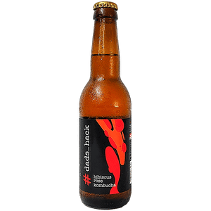 Dads Hack Hibiscus Rose Kombucha 330 Ml
